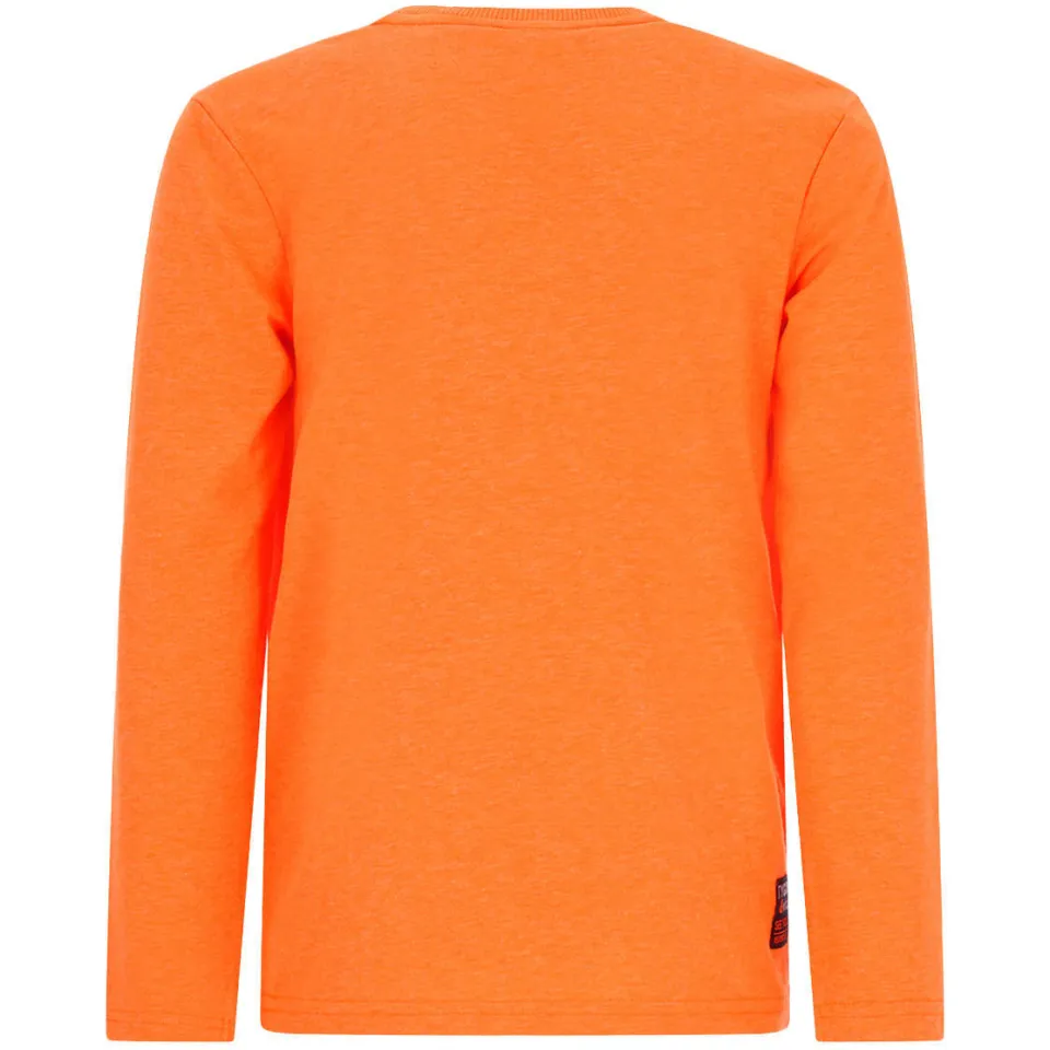 TYGO & vito longsleeve met print oranje, foto 2