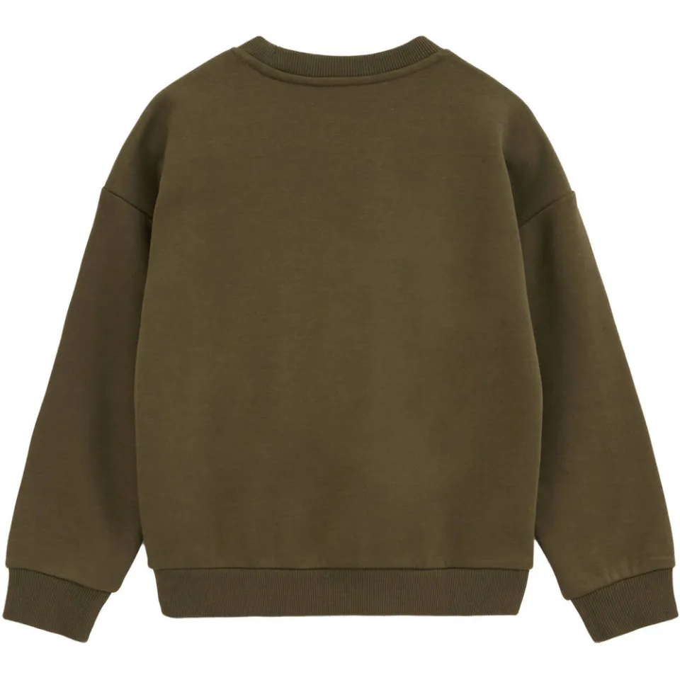 WE Fashion sweater - olijfgroen, foto 3