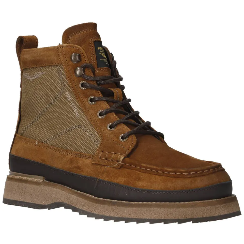 PME Legend suède veterschoenen - cognac, foto 4