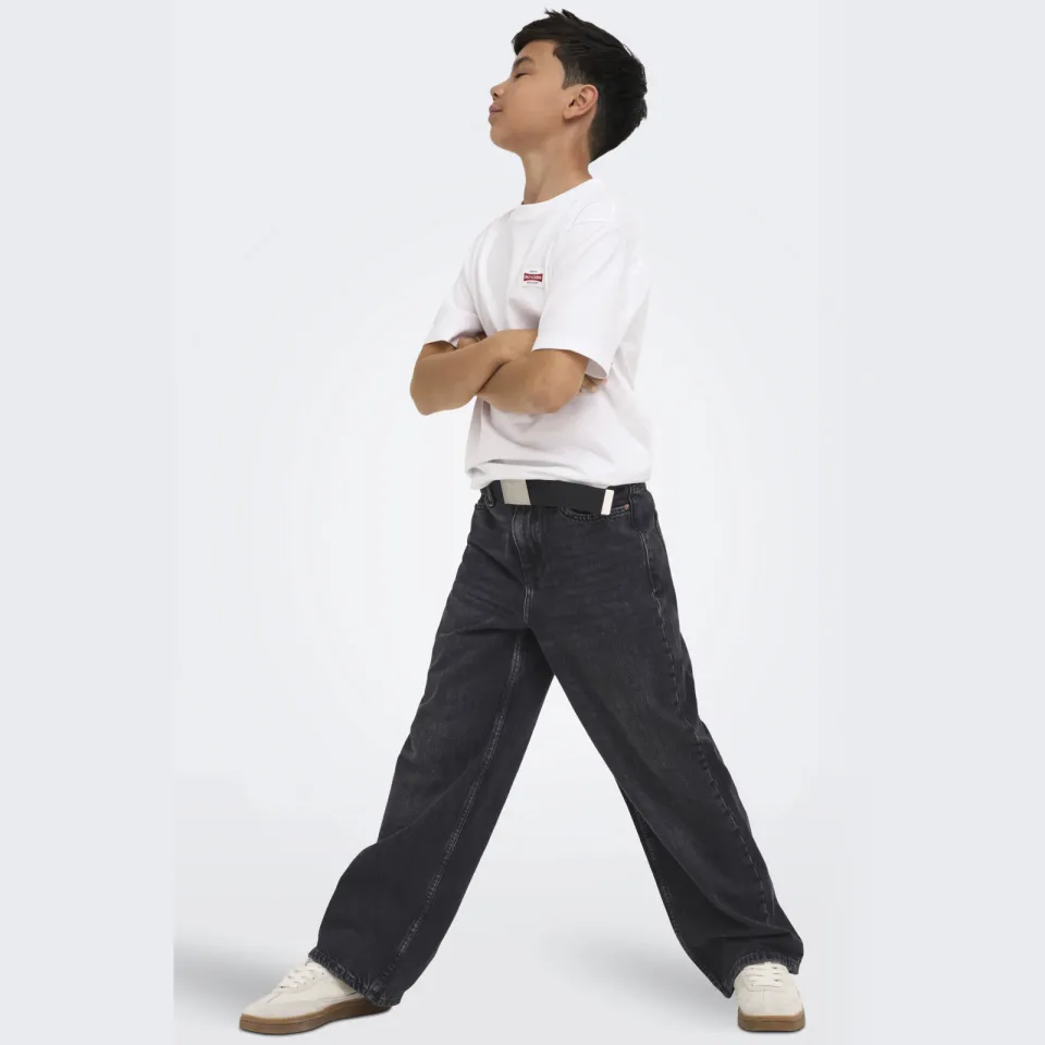 Only & Sons JUNIOR OSJREMI loose fit jeans - zwart, foto 4
