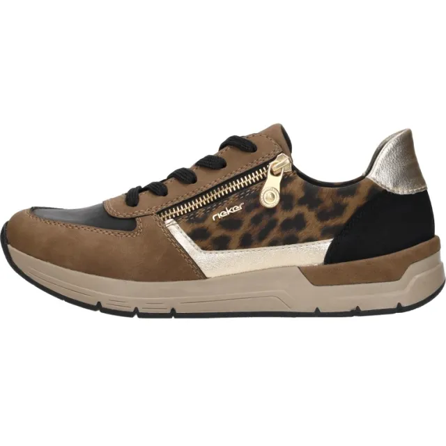 Rieker 58902-24 sneakers middelbruin, foto 2