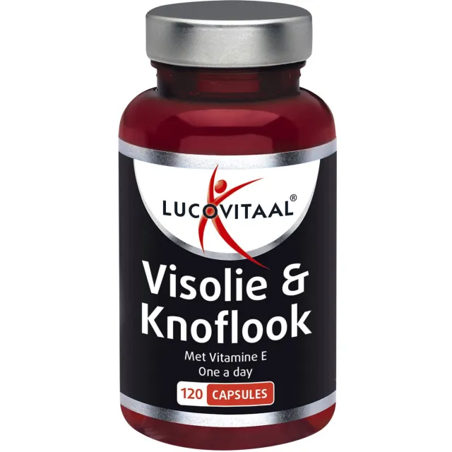 Lucovitaal Visolie & Knoflook - 120 capsules