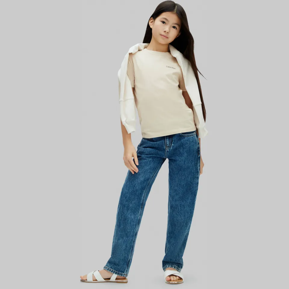 Calvin Klein T-shirt beige, foto 3