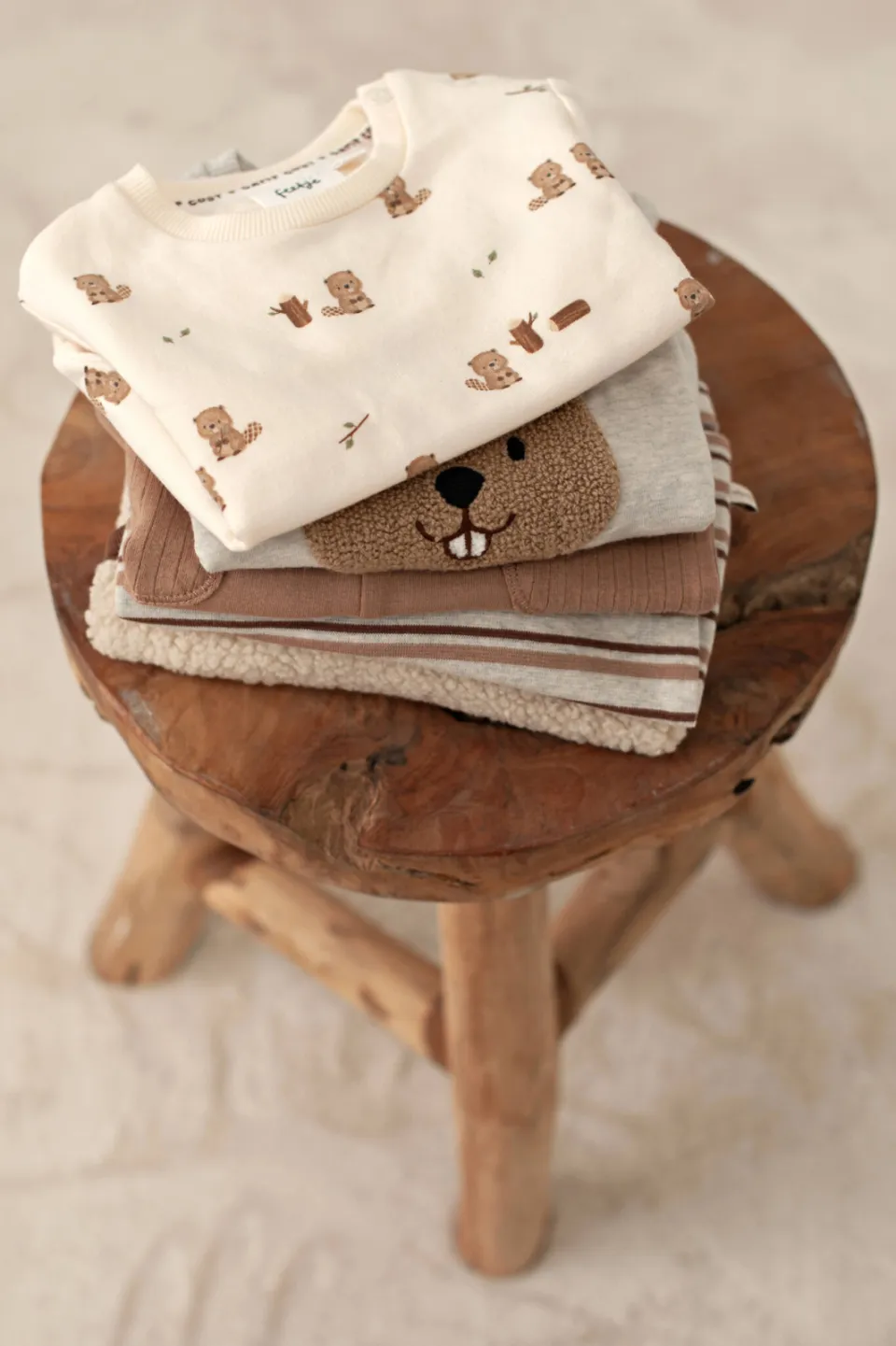 Feetje sweater Tiny Timber Tales - ecru, foto 3