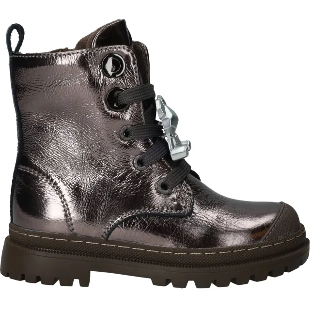 Shoesme veterboot zilver, foto 2