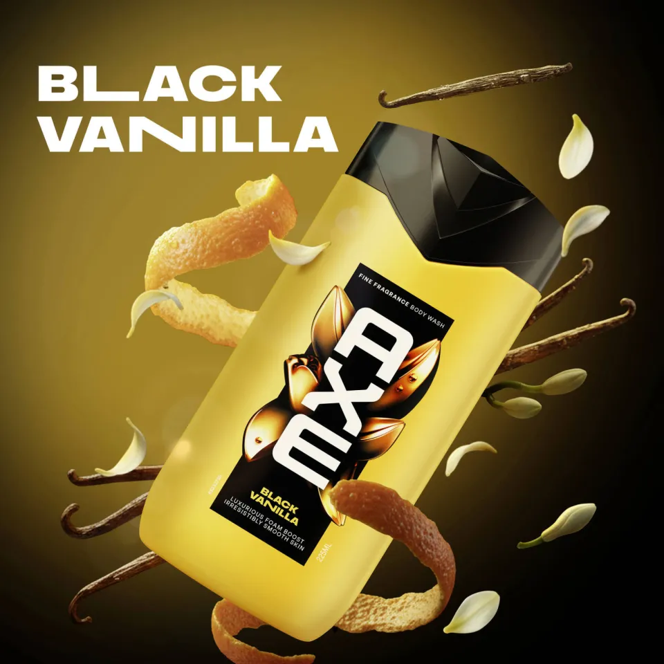 Axe Fine Fragrance Collection Black Vanilla douchegel, foto 3