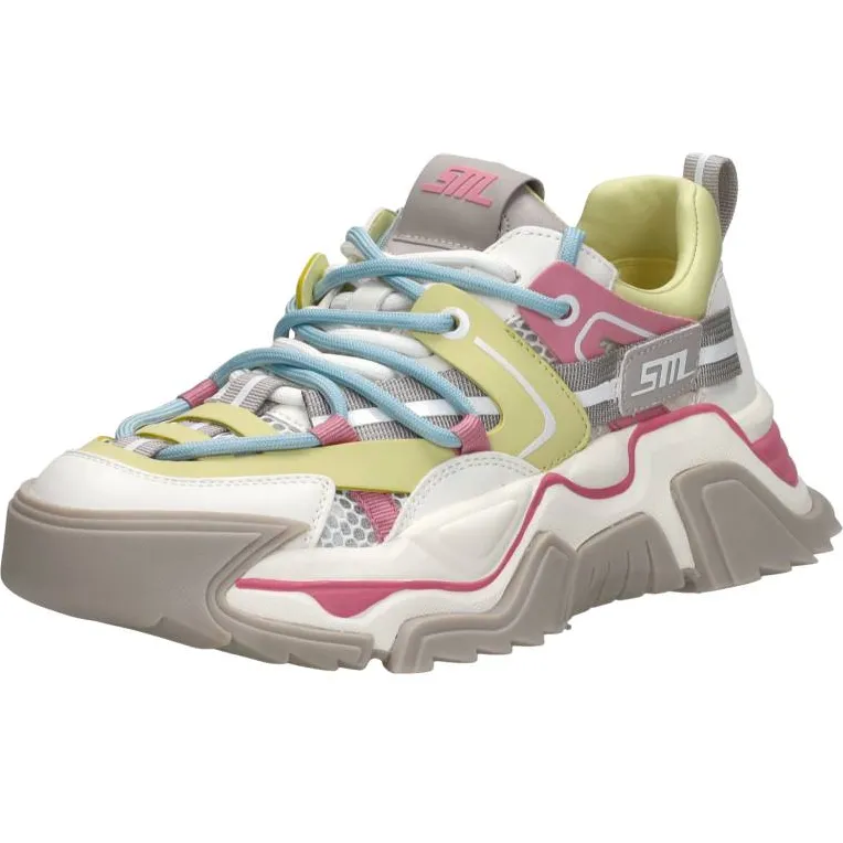 Steve Madden Kingdom-E lage sneakers wit, foto 3