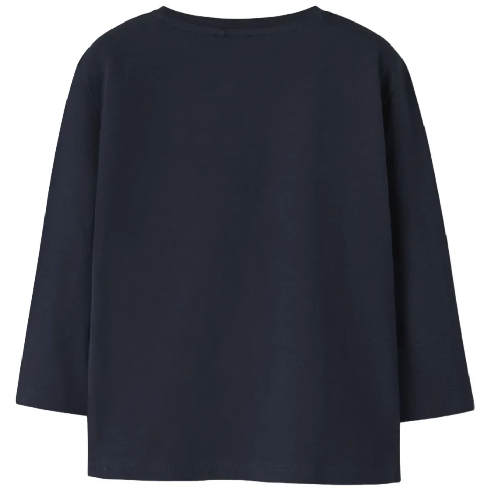NAME IT MINI Lilo & Stitch longsleeve met print donkerblauw, foto 2