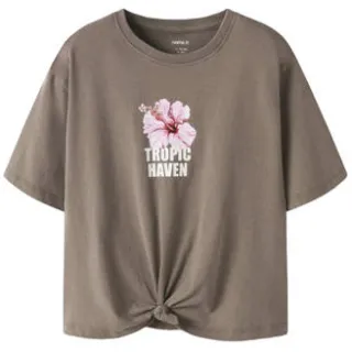 NAME IT T-shirt bruin
