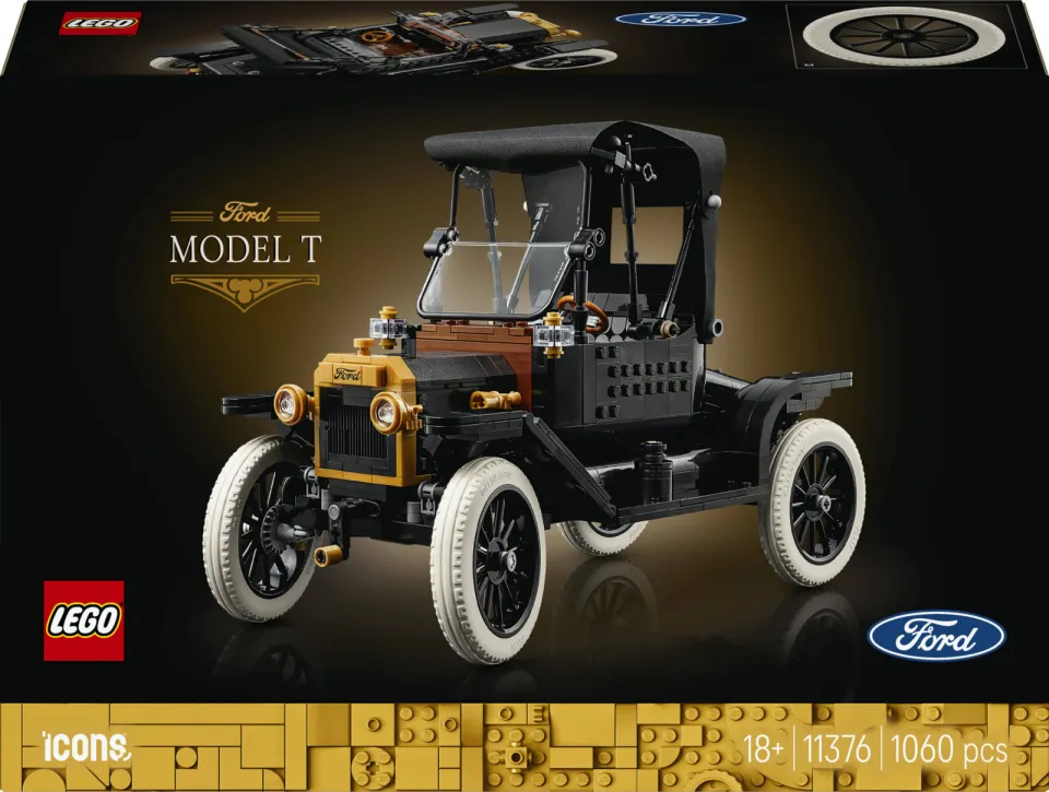 Lego Icons Ford Model T Auto Bouwpakket voor Volwassenen 11376, foto 2