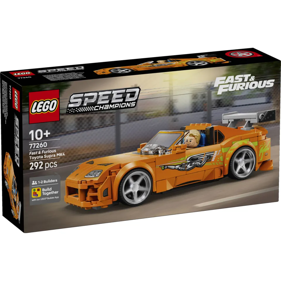 Lego Speed Champions The Fast and The Furious Toyota Supra MK4 77260, foto 6