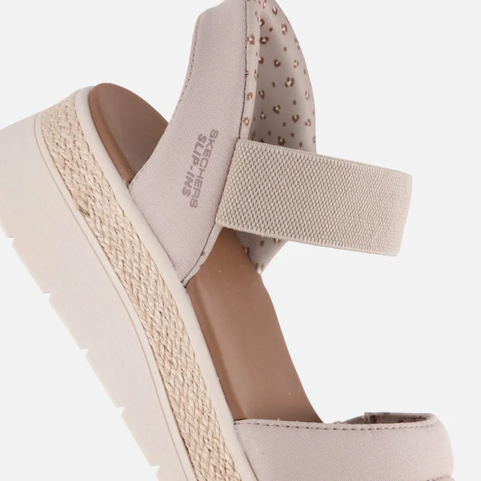 Skechers Bobs Sun Ray sandalen beige, foto 6