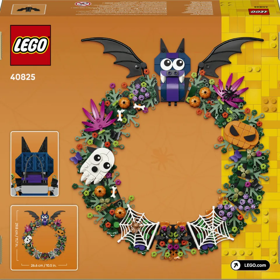 Lego Seasons and Occasions Halloweenkrans Halloween Decoratie 40825, foto 6