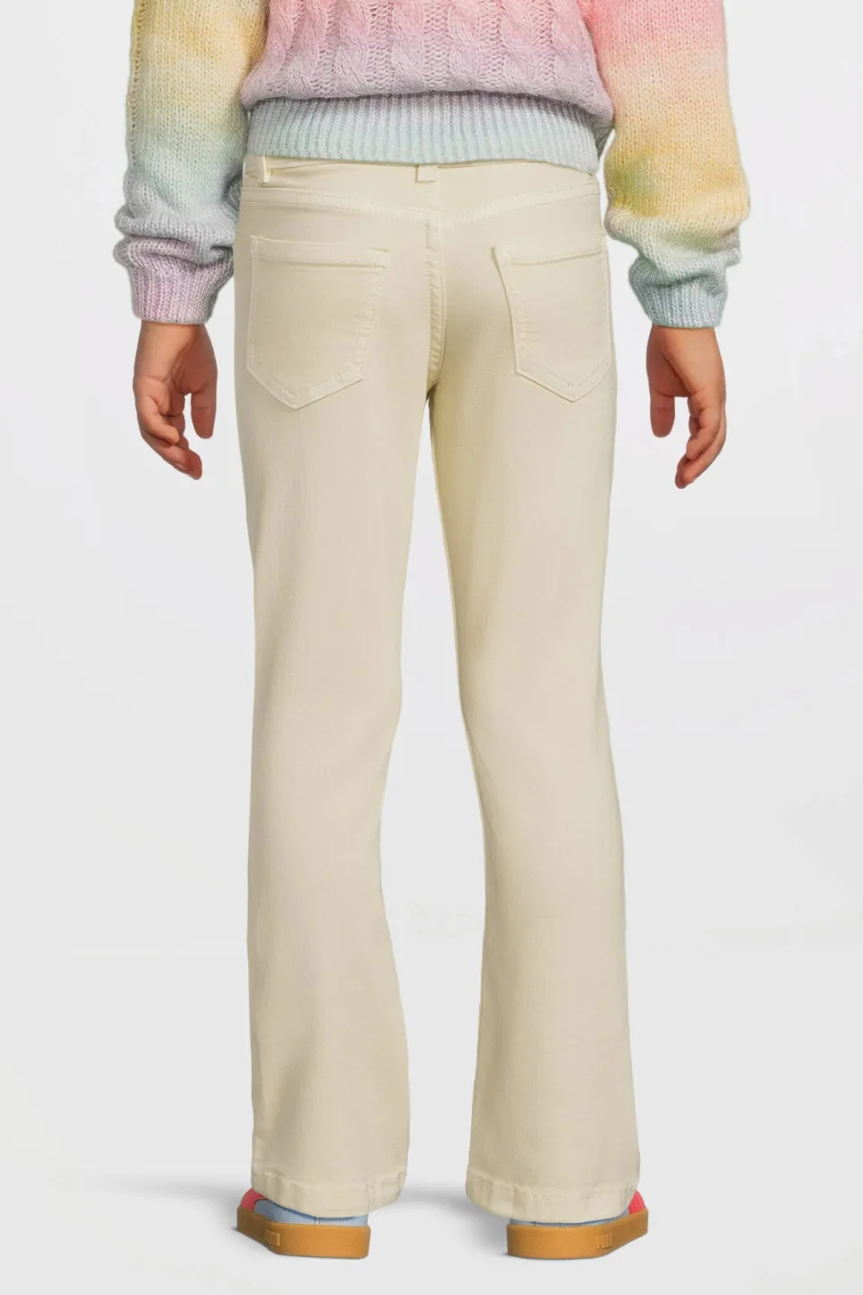 Anytime flared jeans ecru, foto 5