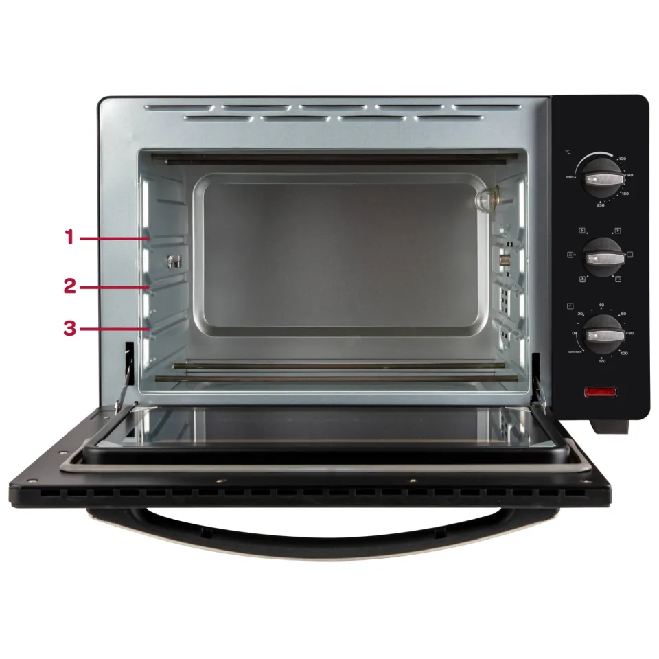 Inventum OV457B - Vrijstaande oven - Inhoud 45 liter zwart, foto 7