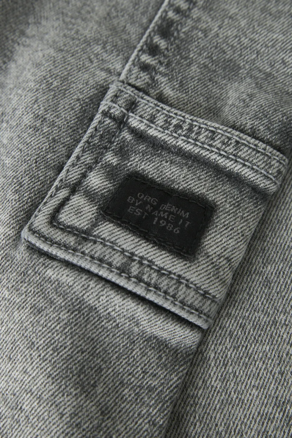 NAME IT MINI loose fit jeans grey denim, foto 6