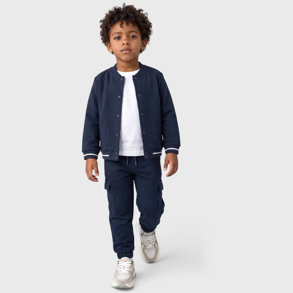 s.Oliver cargobroek donkerblauw