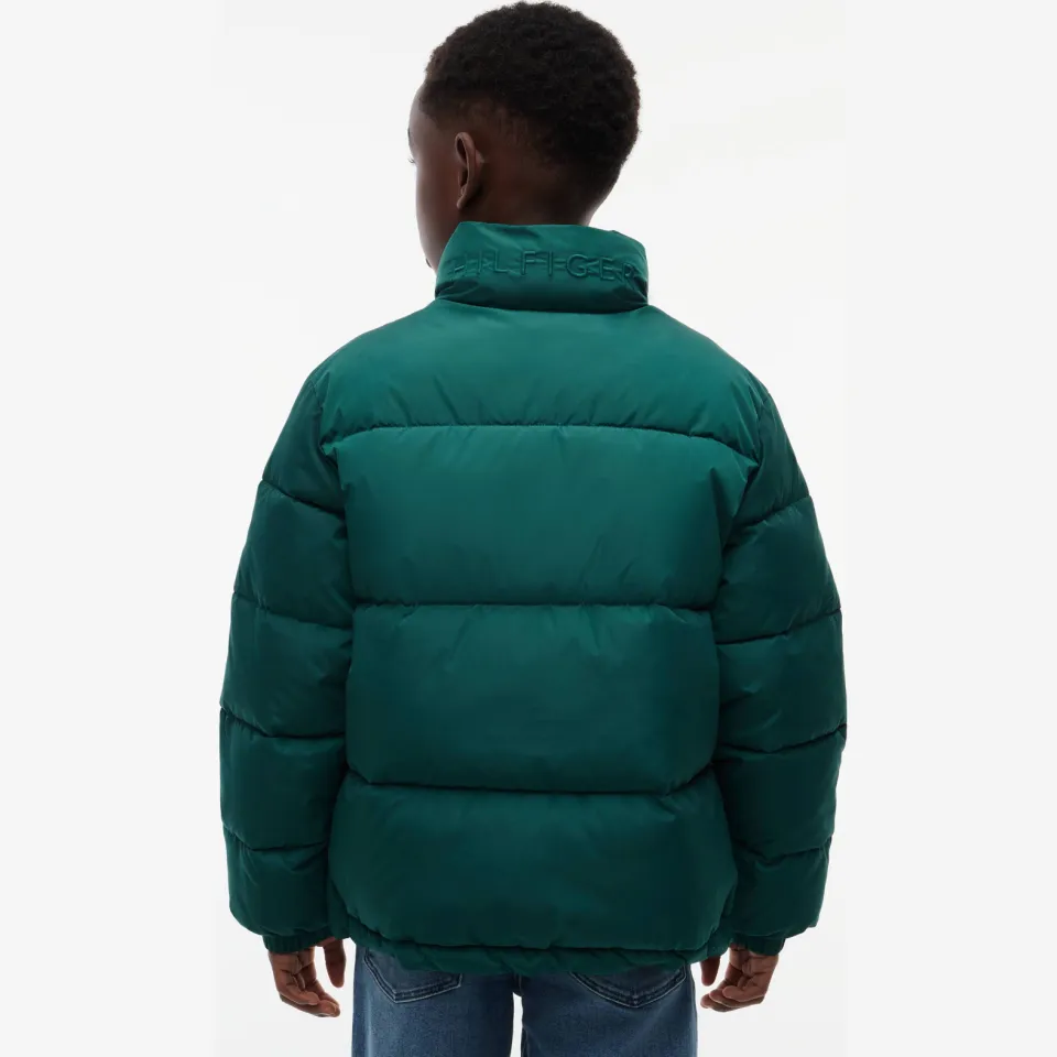 Tommy Hilfiger pufferjas groen, foto 3