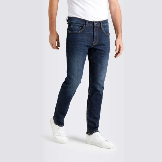 MAC Arne Pipe jeans donkerblauw
