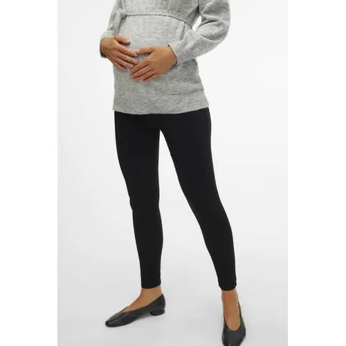 Mamalicious skinny zwangerschapsjeans MLLUCY zwart, foto 6