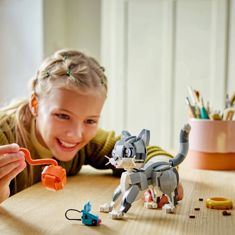 Lego Creator 3in1 Speelse kat dierenspeelset 31163, foto 7