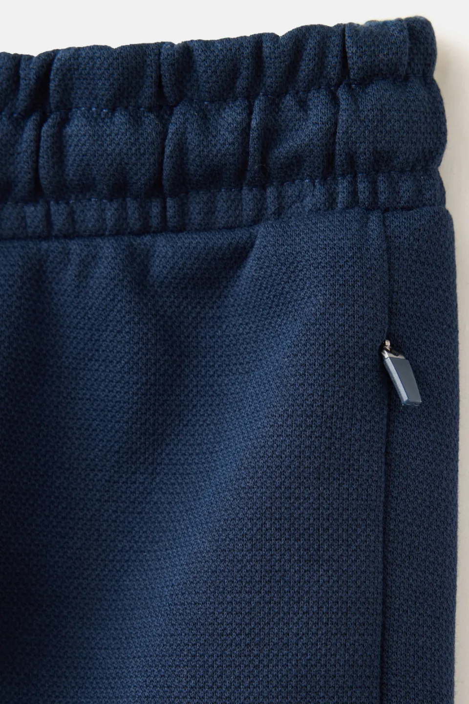 Mango wide leg joggingbroek donkerblauw, foto 4
