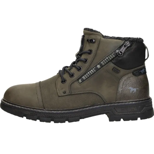 Mustang Veterschoenen Hoog khaki, foto 2