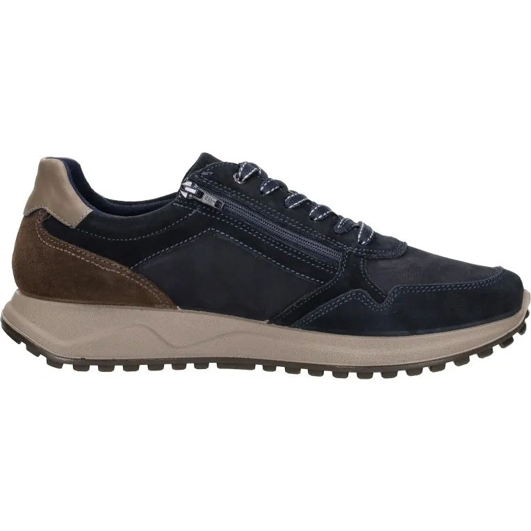 Sub55 Comfort Collection Saronno lage sneakers blauw