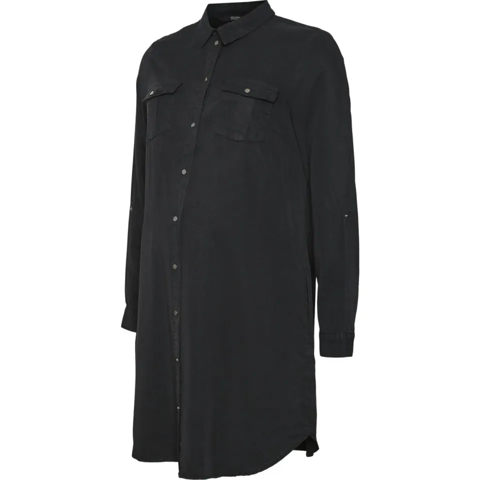Vero Moda Maternity zwangerschapsjurk zwart, foto 2