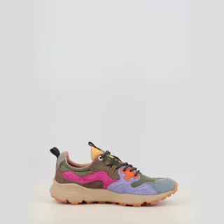 Flower Mountain Yamano 3 sneaker groen Beige