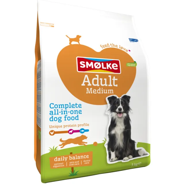 Smolke Adult Medium hondenvoer 3 kg