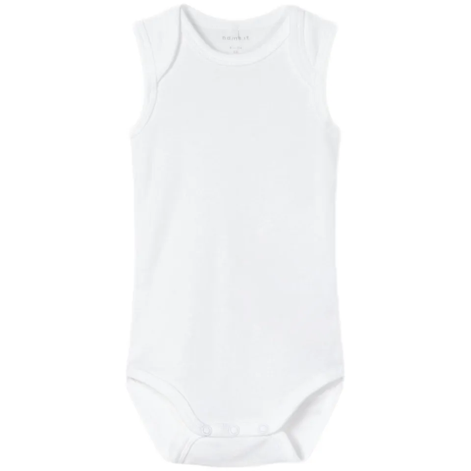 NAME IT BABY romper NBNBODY - wit (set van 3), foto 3