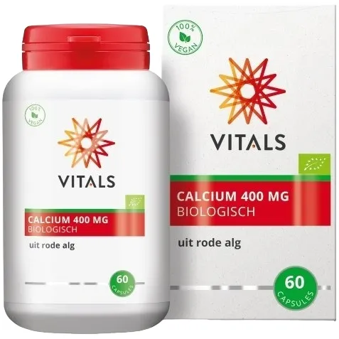 Vitals Calcium 400 mg biologisch capsules