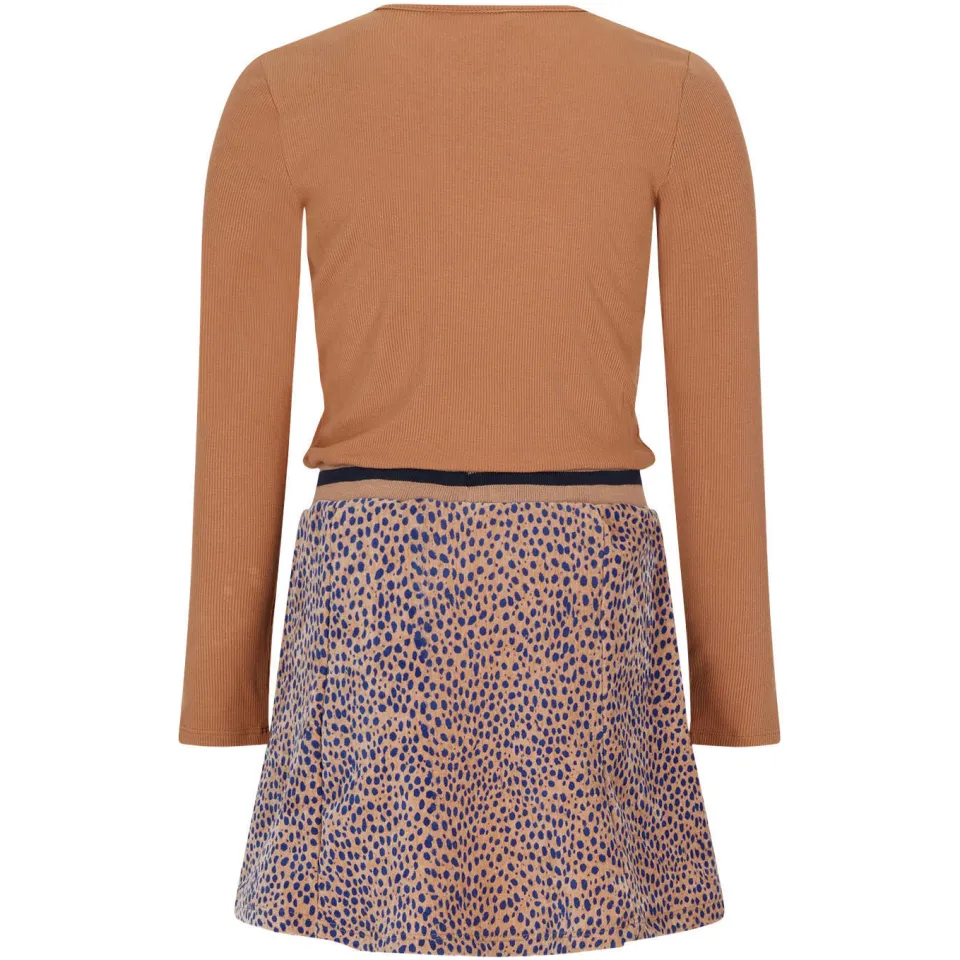 Nono Moss midi jurk blauw, foto 3