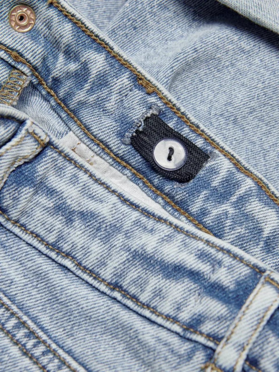 Only Konphine jeansshort light denim, foto 5