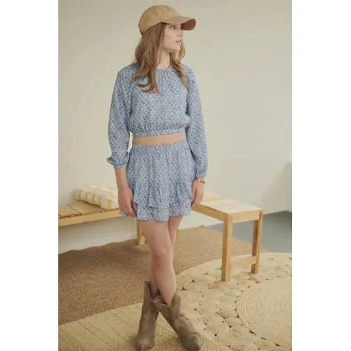 NoBell’ cropped top blauw, foto 3