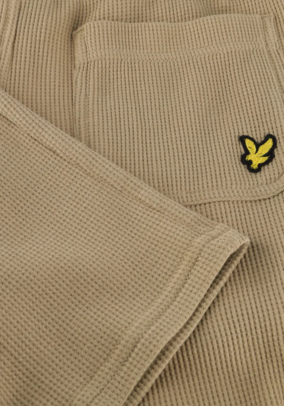 Lyle & Scott Waffle Short beige, foto 5