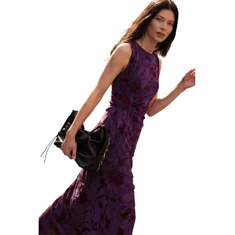 Desigual Alina midi jurk paars CEREZA(3028)