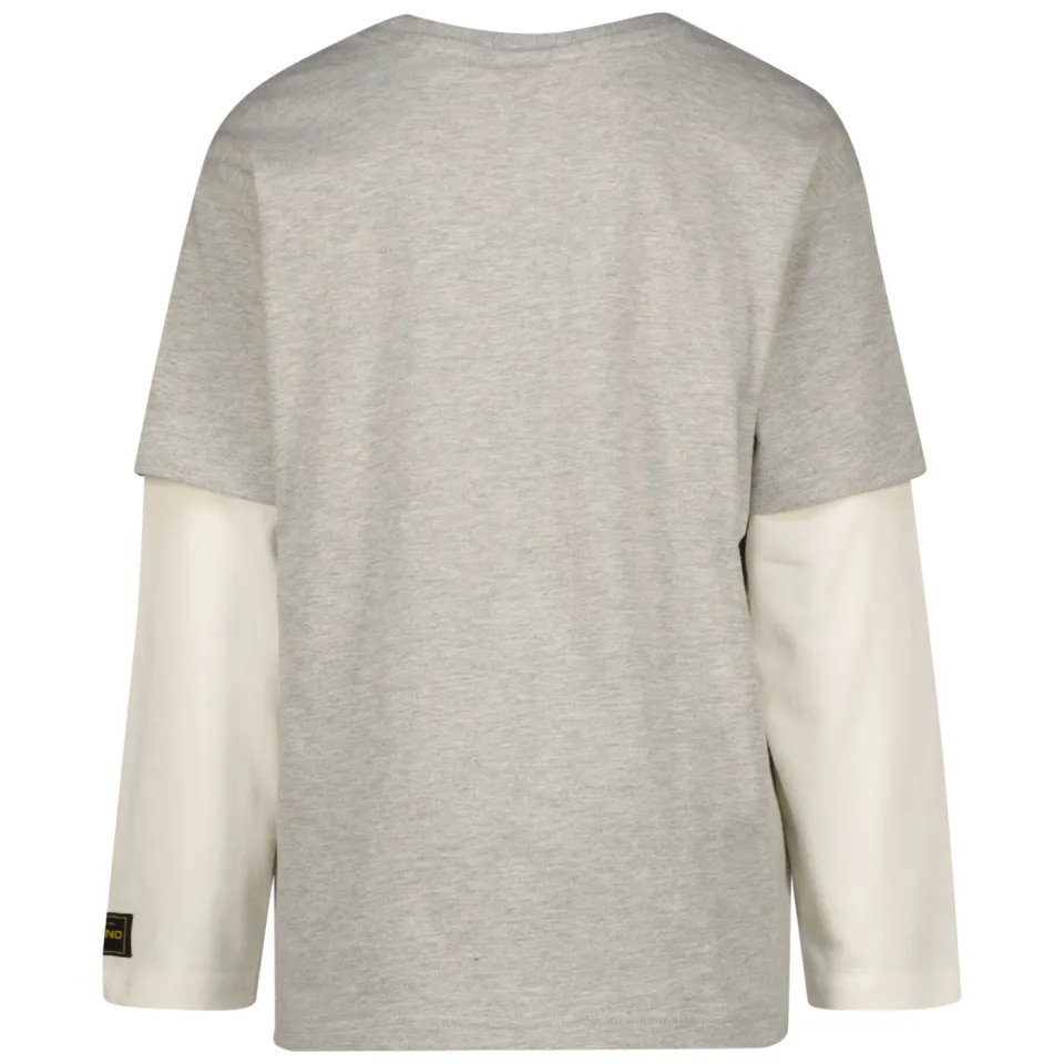 Vingino longsleeve grijs melange, foto 3
