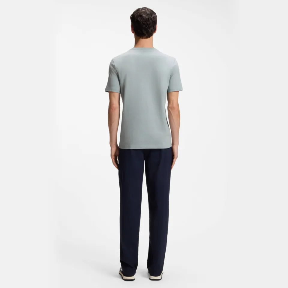 Boss regular fit T-shirt - grijs, foto 3