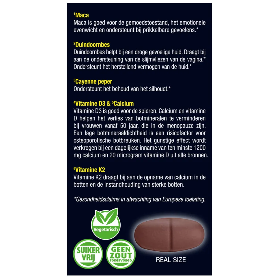 Lucovitaal Post Overgang Balans -30 tabletten, foto 4