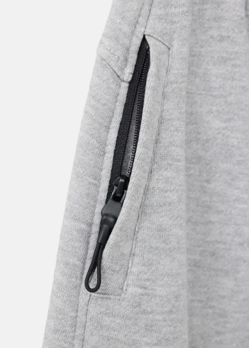 Mango relaxed fit joggingbroek middengrijs, foto 5