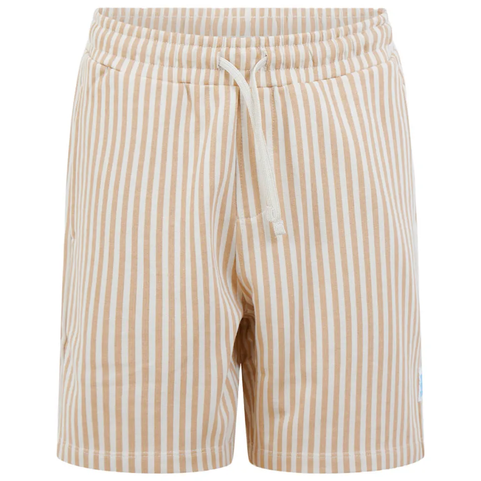 Shoeby gestreepte sweatshort zand, foto 2