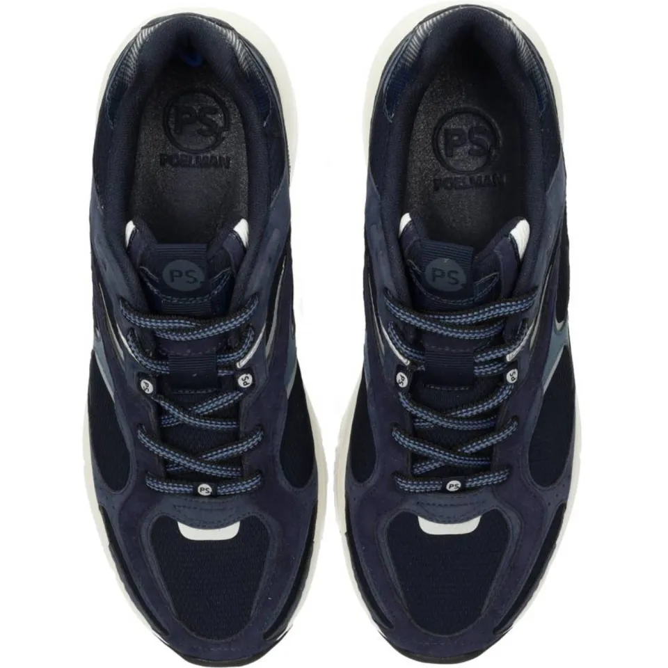 Poelman sneakers donkerblauw, foto 2