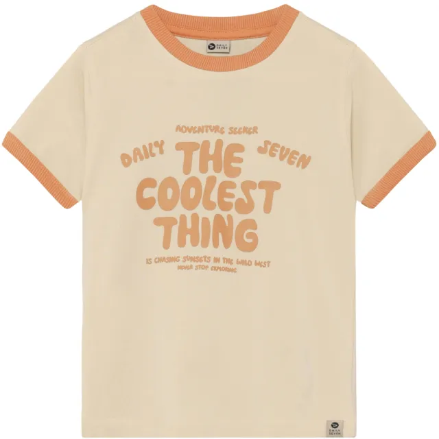 Daily7 T-shirt beige, foto 2