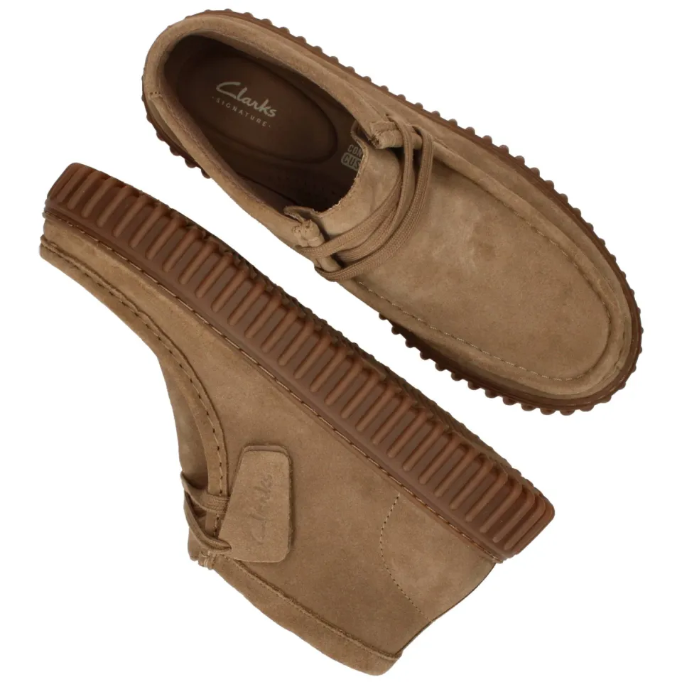Clarks Torhill Hi Veterboots Jongens Bruin, foto 4