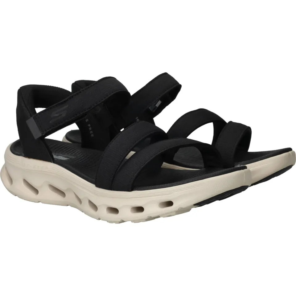 Skechers Go Walk Glide slip-ins sandalen zwart, foto 2