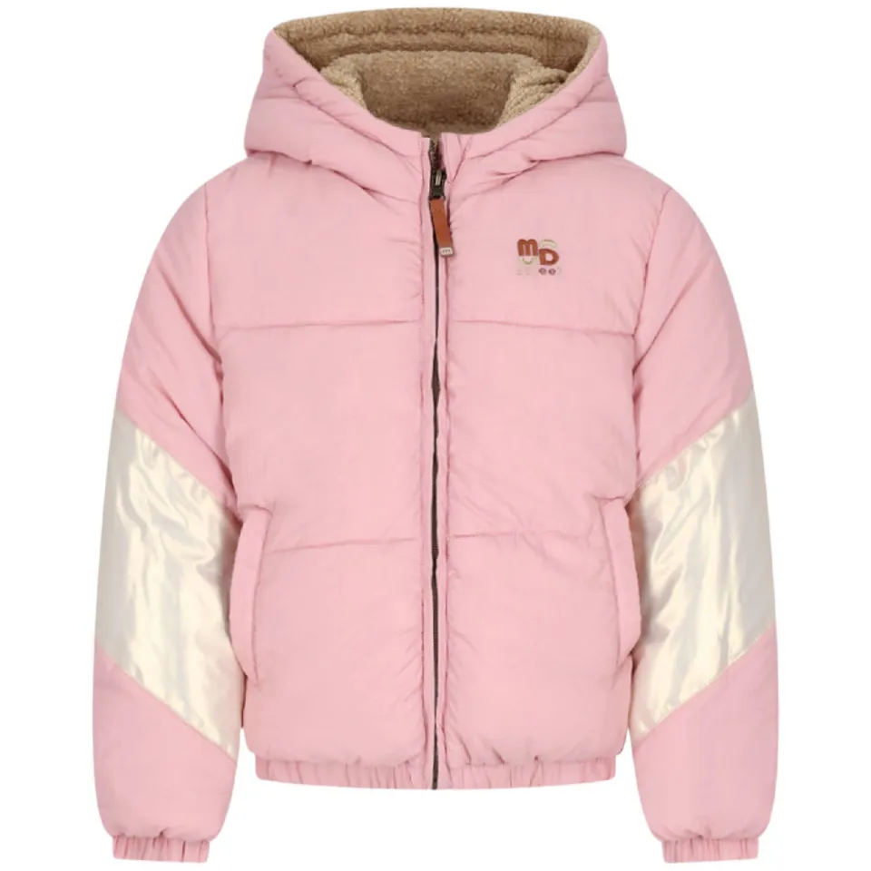 Moodstreet gewatteerde winterjas roze, foto 2