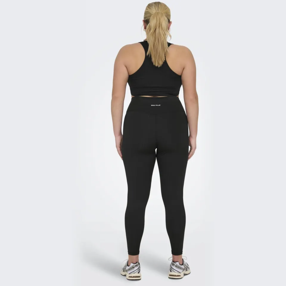 Only Play CURVY Plus-bh medium support ONPDAISY - zwart, foto 5