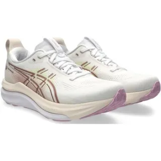 Asics Gel-Kayano 33 hardloopschoenen wit/purper, foto 4